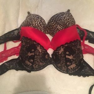 Set of 3 36C bras